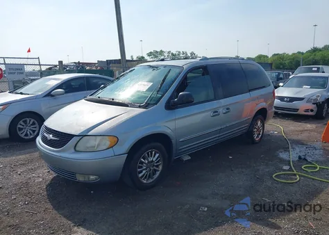 2003 Chrysler Town & Country Limited from USA, damaged, VIN 2C8GP64L23R202901